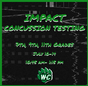 IMPACT Concussion Testing (Week of July 10th-14th) 10:45 am -1:15 pm