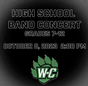 (7-12) High School Music Concert (High School Auditorium) @ 2:00 p.m. 