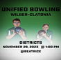 Unified Bowling (Away) B-1 Districts (Ten Pinz Family Fun Center, Beatrice) @ 1:00 p.m.