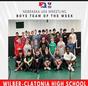 Varsity Boys Wrestling named as the NEUSAW Boys Team of the Week