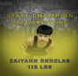 Zaiyahn Ornelas wins the 113lb. 2024 State Wrestling Championship